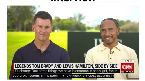 Tom Brady,  Lewis Hamilton speak to CNN Sport in rare joint interview