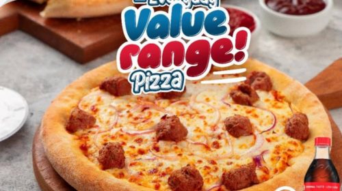 It is MEGA week at Domino’s Pizza with their Online BUY 1 GET 1 FREE offer and All-Day Everyday Value Range Pizzas!!’