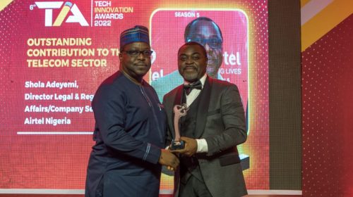 Telecoms Industry Honours Airtel’s Shola Adeyemi