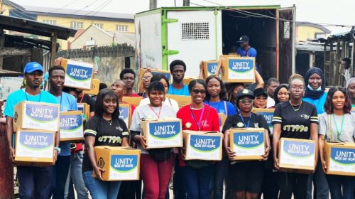 Unity Bank, Lagos Food Bank Partner to Donate Food Items to Lagos Community