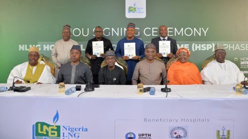 NLNG begins hospital support programme, signs MoU with six teaching hospitals