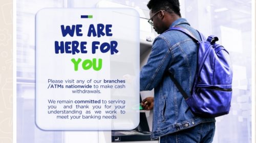 Fidelity Bank assures customers of cash payment