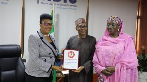 NDIC EMERGES ITF 2022 BEST CONTRIBUTING EMPLOYER IN HUMAN RESOURCES DEVELOPMENT