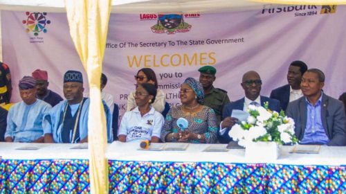 LAGOS GOVT, FIRST BANK PARTNER TO BOOST HEALTHCARE DELIVERY IN IJE-ODODO COMMUNITY