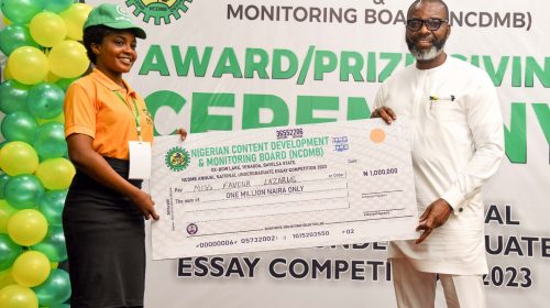 Winners emerge in NCDMB National Essay Competition, as Board harps on in-country value addition