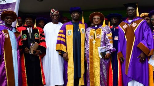 Wesley University produces 38 First Class graduates, honours Senate President, Deputy Governor,  others