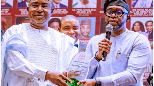 NNPC Chief, Kyari, Bags Champion Newspapers’ Most Outstanding Energy Icon Award   