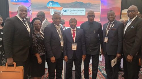 Photo: Nigerian Delegates at AIO 50th Conference & Annual General Assembly In Windhoek, Namibia.