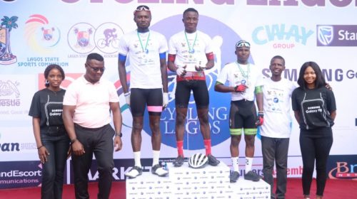 Tijani, Patricia, Isiaka, Peace, Others Emerge Winners at 3rd Cycling Lagos