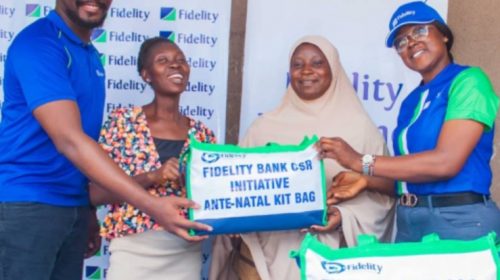 Fidelity Bank Donates Maternity Kits to Pregnant Women in Yaba