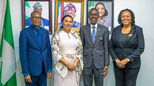 Photo: NDIC Pays Working Visit To Minister of State Finance  Dr. Uzoka-Anite