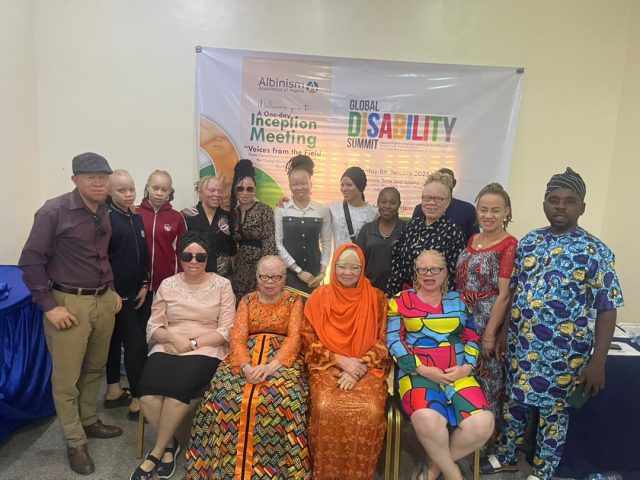 Albinism Association calls On Govt to make albinism inclusive commitments at 2025 GDS