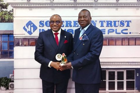 NCRIB Pays Courtesy Visit To Sovereign Trust Insurance 