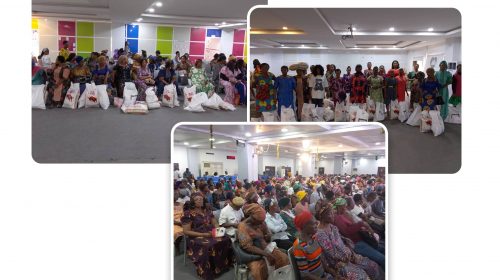 Dominion City gives succor to widows, others in Lagos, A