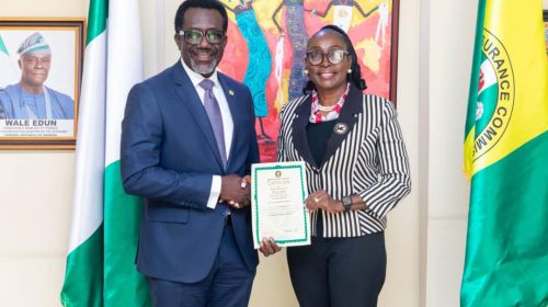 NAICOM Presents Operational License To CHI Life Insurance To Commence Operations In Nigeria