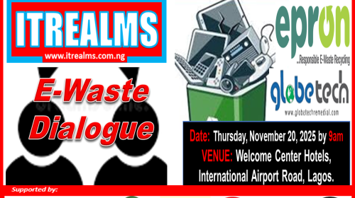 ITREALMS, EPRON Partner Globetech for Day-Long E-Waste Collection Drive Ahead of Dialogue 2025