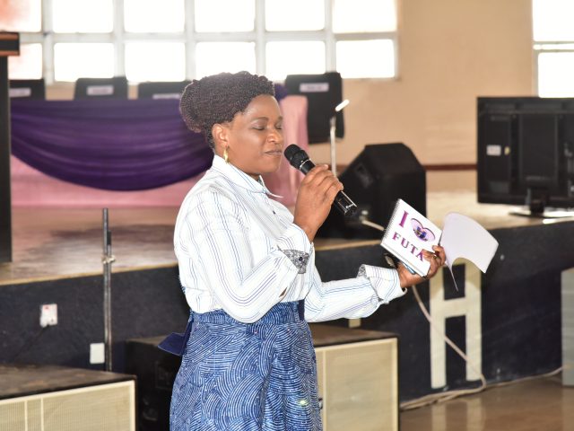 FUTA VICE CHANCELLOR ENJOINS FRESH STUDENTS TO UPHOLD  TRADITION OF EXCELLENCE