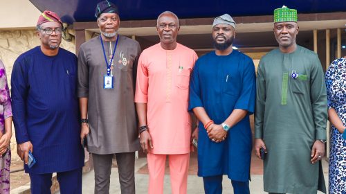 Photo: NCC inspection tour of  Digital Bridge Institute, Oshodi, Lagos