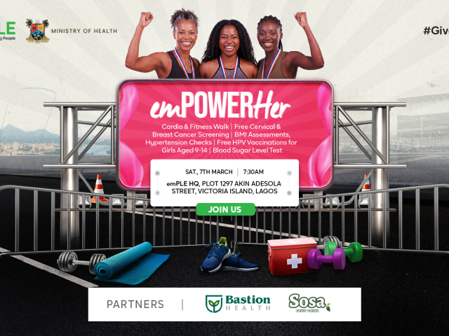IWD: emPLE Partners Lagos State, Bastion Health Through “emPOWERHer” Health Drive