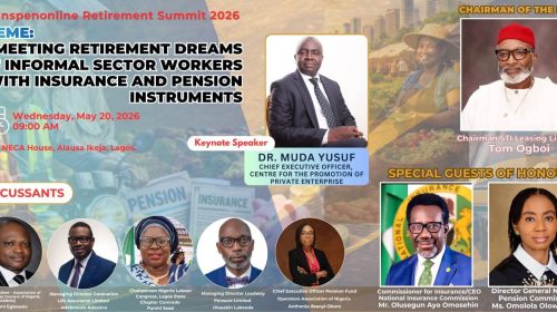 Retirement summit for informal sector workers holds tomorrow