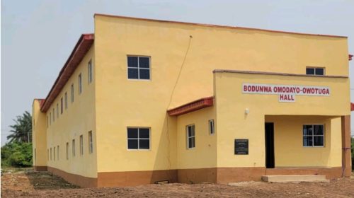 The Late Matthew Omodayo Owotuga Foundation Marks 17th Remembrance, donates 30-room student hostel ,  NGN 204 million Impact Investment in Education  