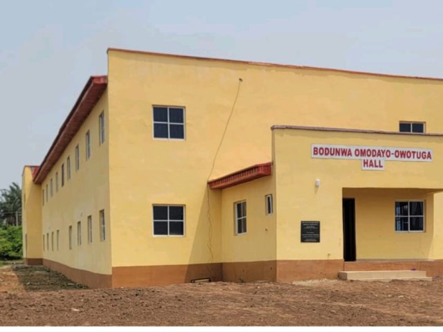 The Late Matthew Omodayo Owotuga Foundation Marks 17th Remembrance, donates 30-room student hostel ,  NGN 204 million Impact Investment in Education  
