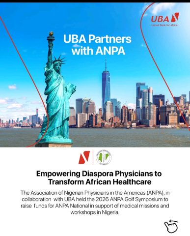 UBA Champions Diaspora Healthcare Investment at ANPA America Symposium MONEY MARKET