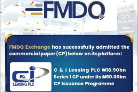 C & I Leasing  Quotes ₦18.90bn Commercial Paper on FMDQ    
