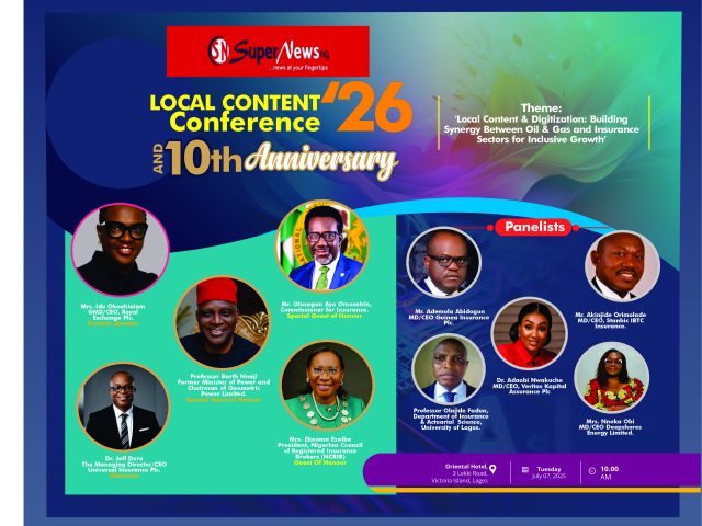 NAICOM, NCRIB, NCC, NLNG, Guinea, Stanbic IBTC Holding, Leadway, Universal Others Drum Support For SUPERNEWS Confab July 7
