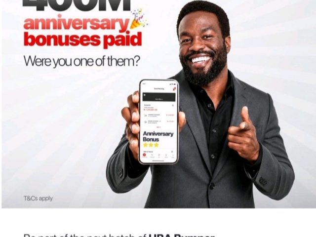 UBA Rewards Customer Loyalty with Over ₦400 Million Bumper Account Anniversary Bonus