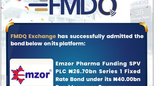Emzor Pharma Funding SPV Lists ₦26.70bn on FMDQ to Support Nigeria’s Healthcare Sector Emzor Pharma Funding SPV Lists ₦26.70bn on FMDQ to Support Nigeria’s Healthcare Sector