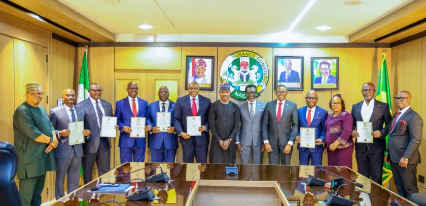 NAICOM Issues New Licence Certificate To Recapitalised Companies, Marking New Era For Insurance Industry INSURANCE