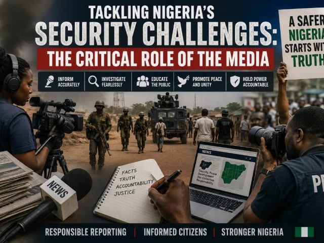 TACKLING NIGERIA’S SECURITY CHALLENGES: THE CRITICAL ROLE OF THE MEDIA