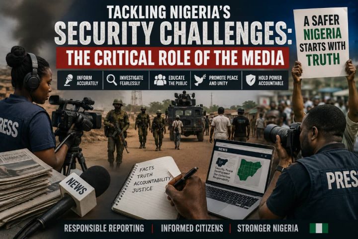 TACKLING NIGERIA’S SECURITY CHALLENGES: THE CRITICAL ROLE OF THE MEDIA FEATURES & INTERVIEWS