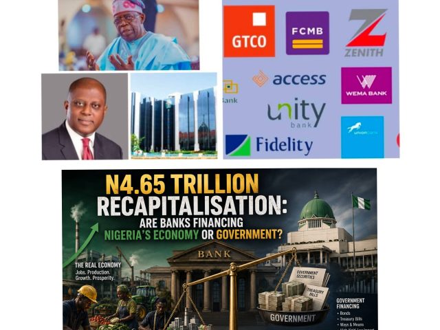 N4.65Trn Recapitalisation: Are Banks Financing Nigeria’s Economy or Government?