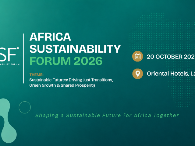 Sustainability Forum 2026: Driving Conversations on Green Growth and Shared Prosperity