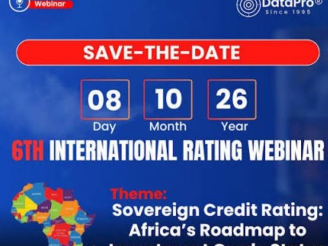 DataPro to Host 6th International Credit Rating Webinar October 8