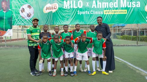 MILO, Ahmed Musa Support 2500+ Young Footballers Through Kano Sports Clinic