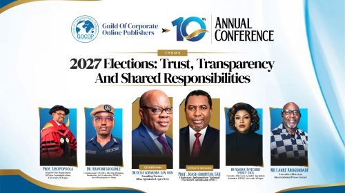 All Is Set for GOCOP 10th Annual Conference in Lagos