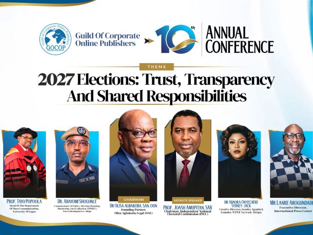 All Is Set for GOCOP 10th Annual Conference in Lagos